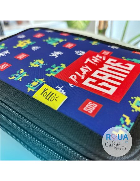 Penar echipat cu 3 fermoare YOLLO YL118, Play the game