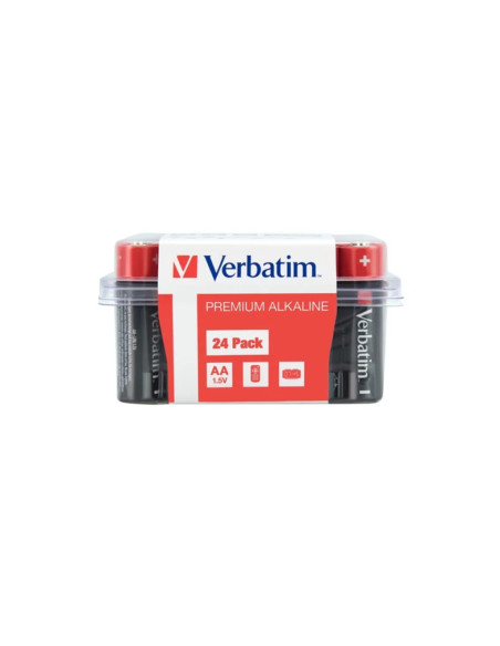 49505,BATERIE VERBATIM AA (R6), 1.5V alcalina, 24 buc., "49505" (include TV 0.96lei) 49505,BATERIE VERBATIM AA (R6), 1.5V alcalina, 24 buc., "49505" (include TV 0.96lei)