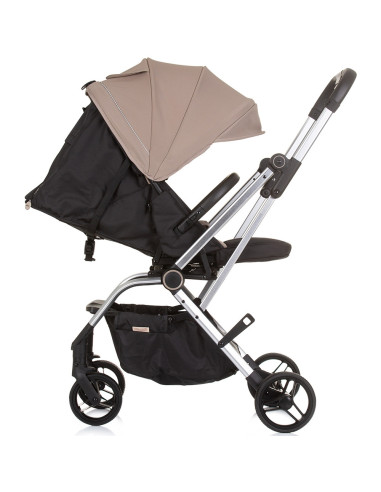 LKTW02403MA,Carucior Chipolino Twister macadamia cu sezut rotativ