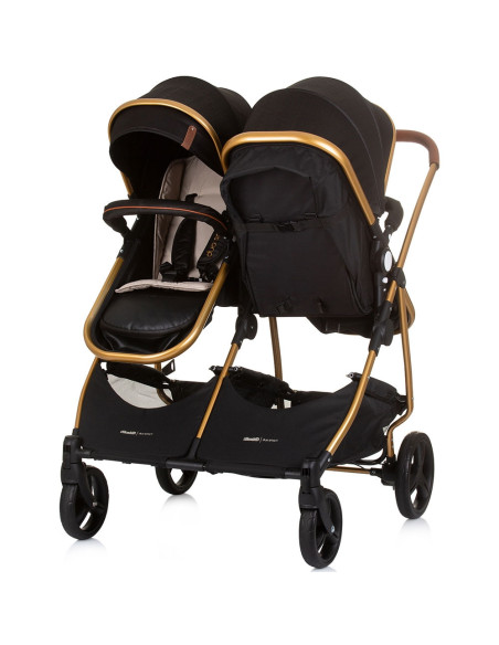 KBDS02401OG,Carucior gemeni Chipolino Duo Smart 2 in 1 obsidian gold KBDS02401OG,Carucior gemeni Chipolino Duo Smart 2 in 1 obsidian gold