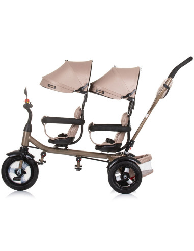TRK2P0245GB,Tricicleta gemeni Chipolino 2Play golden beige