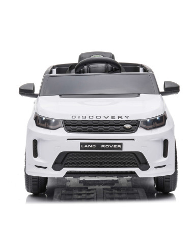 ELJLRD221WH,Masinuta electrica Chipolino SUV Land Rover Discovery cu scaun din piele si roti EVA white