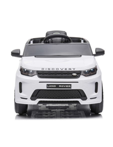 ELJLRD221WH,Masinuta electrica Chipolino SUV Land Rover Discovery cu scaun din piele si roti EVA white