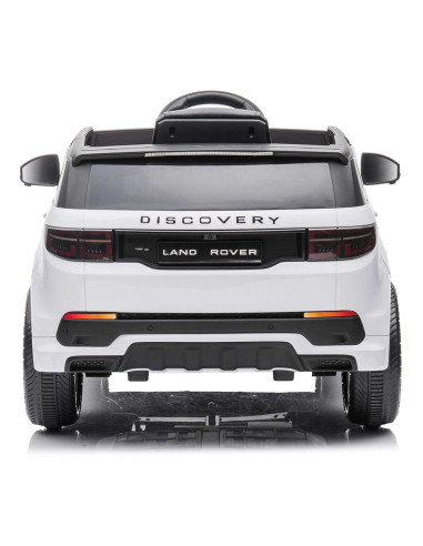 ELJLRD221WH,Masinuta electrica Chipolino SUV Land Rover Discovery cu scaun din piele si roti EVA white