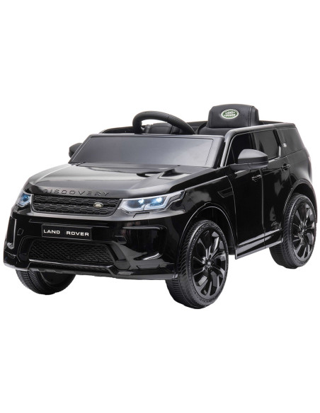 ELJLRD222BK,Masinuta electrica Chipolino SUV Land Rover Discovery cu scaun din piele si roti EVA black