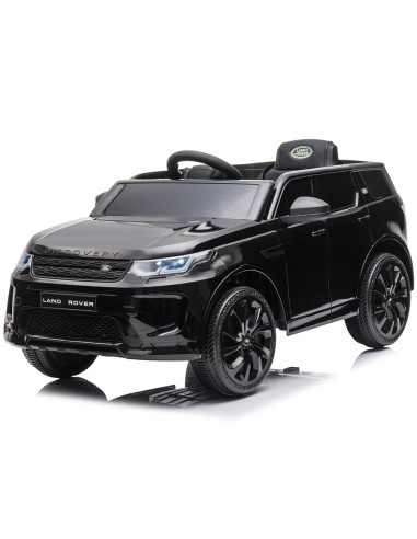 ELJLRD222BK,Masinuta electrica Chipolino SUV Land Rover Discovery cu scaun din piele si roti EVA black