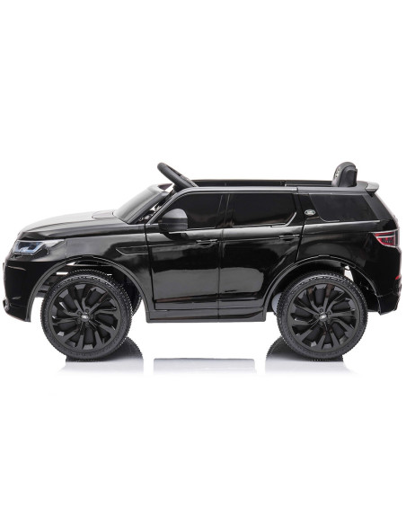 ELJLRD222BK,Masinuta electrica Chipolino SUV Land Rover Discovery cu scaun din piele si roti EVA black