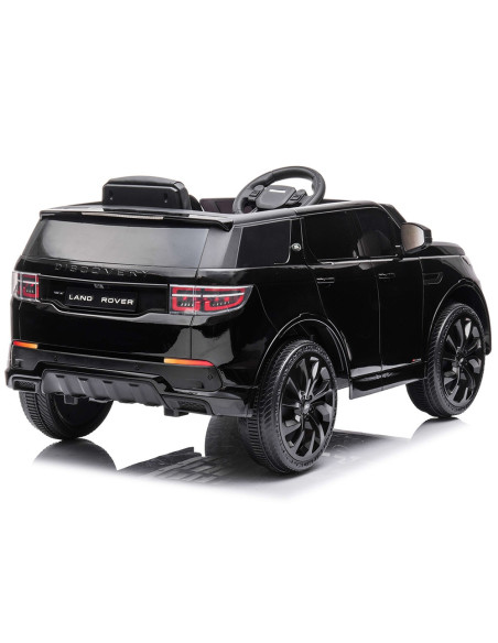 ELJLRD222BK,Masinuta electrica Chipolino SUV Land Rover Discovery cu scaun din piele si roti EVA black