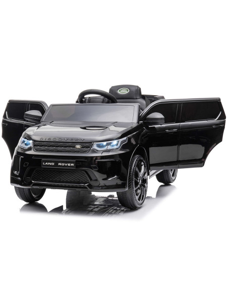 ELJLRD222BK,Masinuta electrica Chipolino SUV Land Rover Discovery cu scaun din piele si roti EVA black