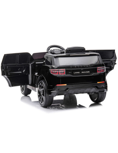 ELJLRD222BK,Masinuta electrica Chipolino SUV Land Rover Discovery cu scaun din piele si roti EVA black