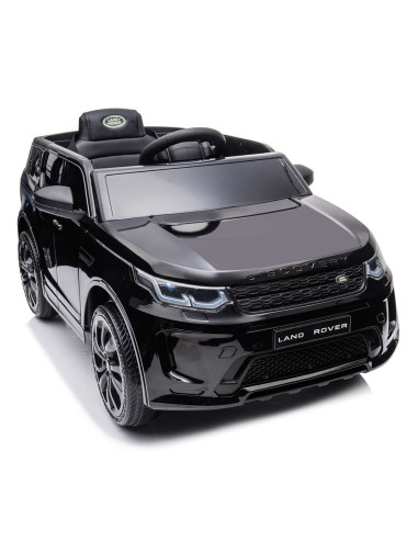 ELJLRD222BK,Masinuta electrica Chipolino SUV Land Rover Discovery cu scaun din piele si roti EVA black