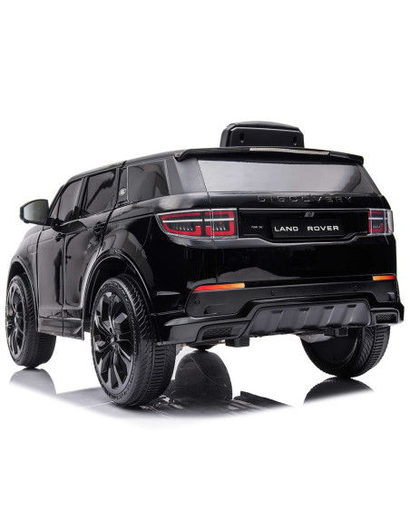 ELJLRD222BK,Masinuta electrica Chipolino SUV Land Rover Discovery cu scaun din piele si roti EVA black