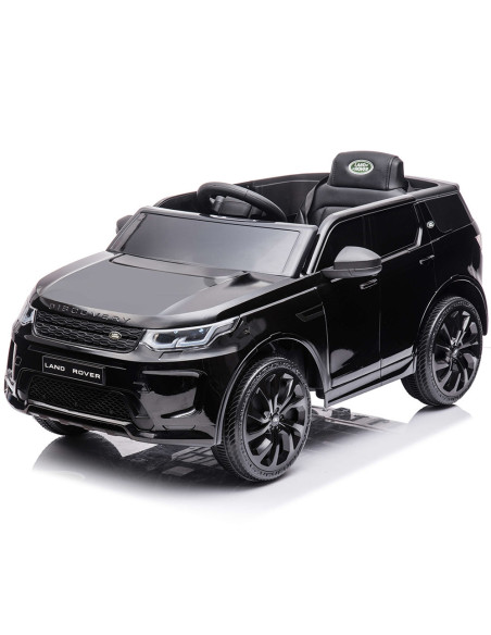 ELJLRD222BK,Masinuta electrica Chipolino SUV Land Rover Discovery cu scaun din piele si roti EVA black