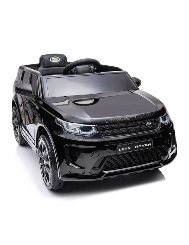 ELJLRD222BK,Masinuta electrica Chipolino SUV Land Rover Discovery cu scaun din piele si roti EVA black