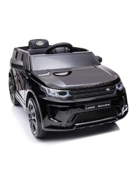 ELJLRD222BK,Masinuta electrica Chipolino SUV Land Rover Discovery cu scaun din piele si roti EVA black