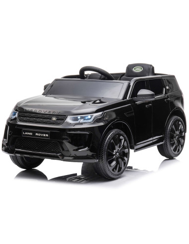 ELJLRD222BK,Masinuta electrica Chipolino SUV Land Rover Discovery cu scaun din piele si roti EVA black