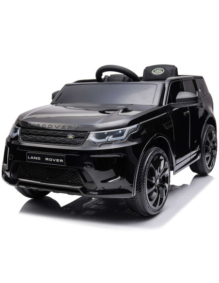 ELJLRD222BK,Masinuta electrica Chipolino SUV Land Rover Discovery cu scaun din piele si roti EVA black
