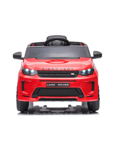 ELJLRD223RE,Masinuta electrica Chipolino SUV Land Rover Discovery cu scaun din piele si roti EVA red