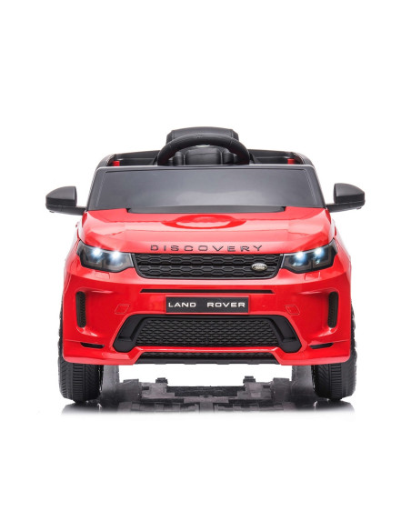 ELJLRD223RE,Masinuta electrica Chipolino SUV Land Rover Discovery cu scaun din piele si roti EVA red