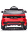 ELJLRD223RE,Masinuta electrica Chipolino SUV Land Rover Discovery cu scaun din piele si roti EVA red