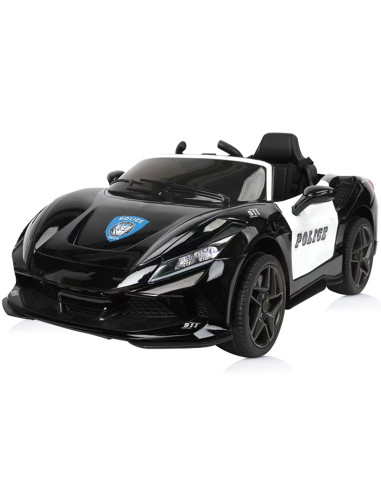 ELKPL02401BL,Masinuta electrica Chipolino Police black ELKPL02401BL,Masinuta electrica Chipolino Police black