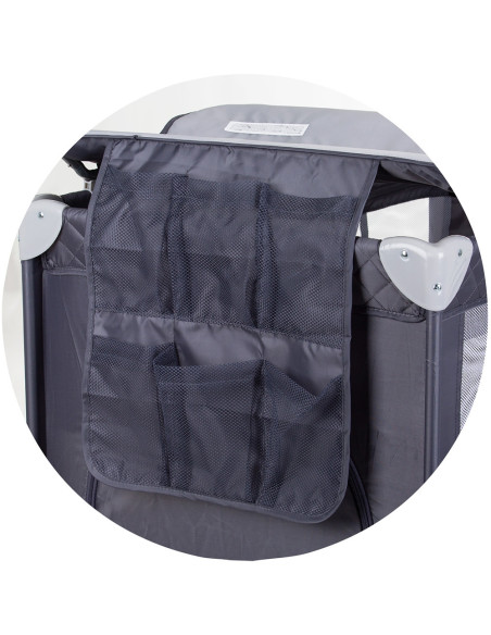 KOSILU241GN,Patut pliabil cu saltea de infasat Chipolino Luna granite