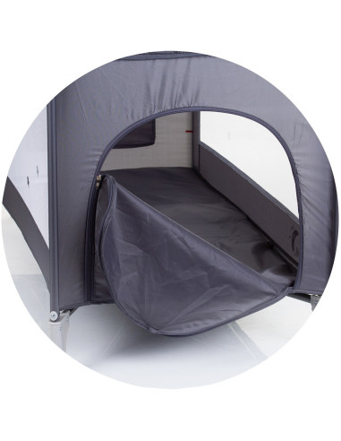 KOSILU241GN,Patut pliabil cu saltea de infasat Chipolino Luna granite