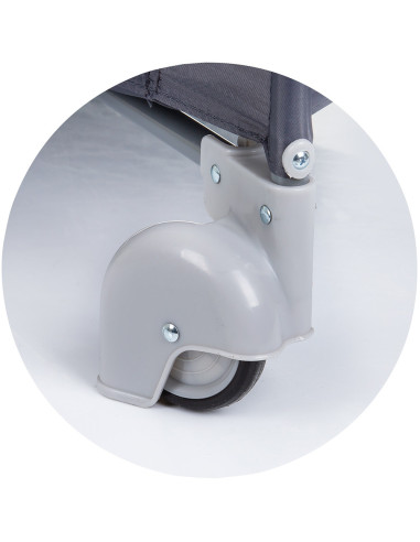 KOSILU241GN,Patut pliabil cu saltea de infasat Chipolino Luna granite