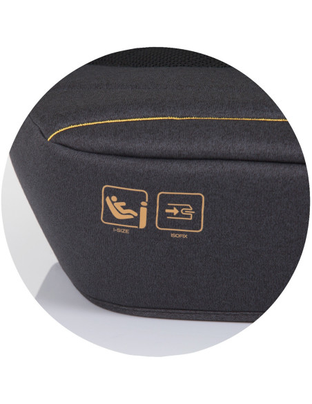 SDKSF0241OB,Inaltator auto Chipolino Safy I-Size 125-150 cm obsidian cu sistem Isofix