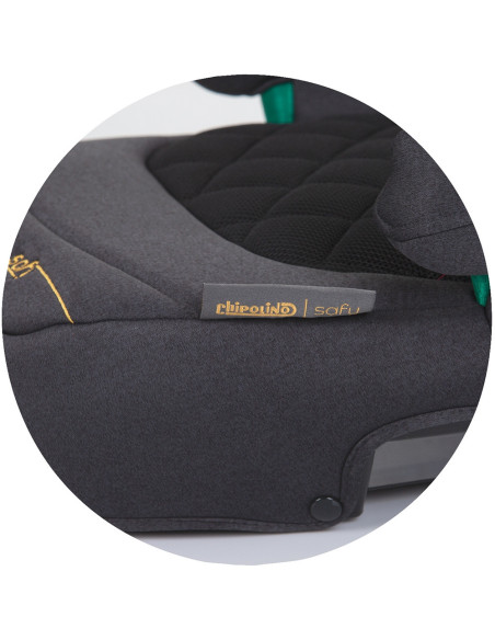 SDKSF0241OB,Inaltator auto Chipolino Safy I-Size 125-150 cm obsidian cu sistem Isofix