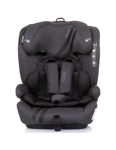 STKIC02402GN,Scaun auto Chipolino Icon I-Size 76-150 cm granite