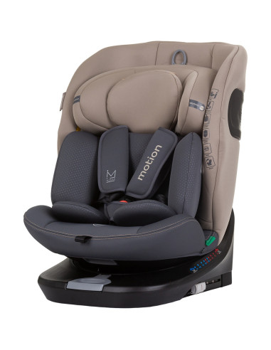 STKMOT02403MA,Scaun auto Chipolino Motion I-Size 40-150 cm macadamia cu sistem Isofix