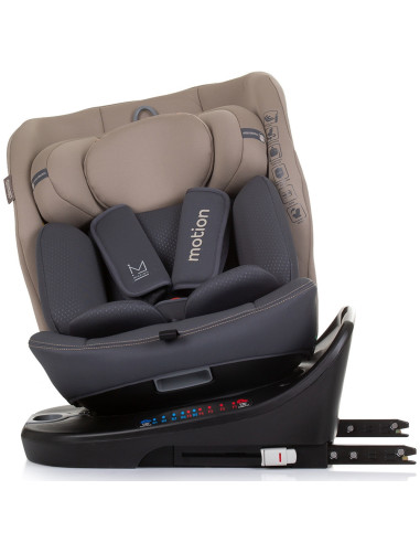 STKMOT02403MA,Scaun auto Chipolino Motion I-Size 40-150 cm macadamia cu sistem Isofix