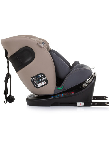 STKMOT02403MA,Scaun auto Chipolino Motion I-Size 40-150 cm macadamia cu sistem Isofix