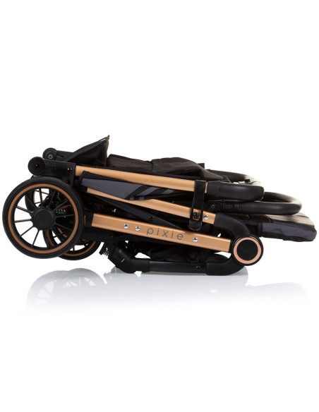 LKPX02401OG,Carucior sport Chipolino Pixie obsidian gold