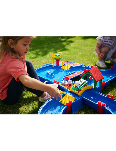 S8700001660,Set de joaca cu apa AquaPlay AquaPlay'nGo Waterway