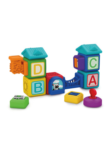 BB-12818,Baby Einstein - Blocuri magnetice de activitati, "Bridge & Learn" din 15 piese BB-12818,Baby Einstein - Blocuri magnetice de activitati, "Bridge & Learn" din 15 piese