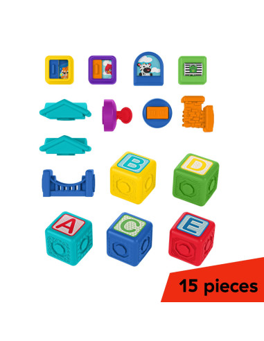BB-12818,Baby Einstein - Blocuri magnetice de activitati, "Bridge & Learn" din 15 piese BB-12818,Baby Einstein - Blocuri magnetice de activitati, "Bridge & Learn" din 15 piese