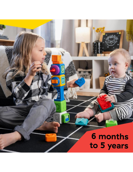 BB-12818,Baby Einstein - Blocuri magnetice de activitati, "Bridge & Learn" din 15 piese BB-12818,Baby Einstein - Blocuri magnetice de activitati, "Bridge & Learn" din 15 piese