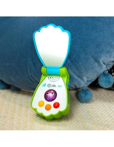 BB-13146,Baby Einstein - Jucarie muzicala telefon, "Ocean Explorers Shell"