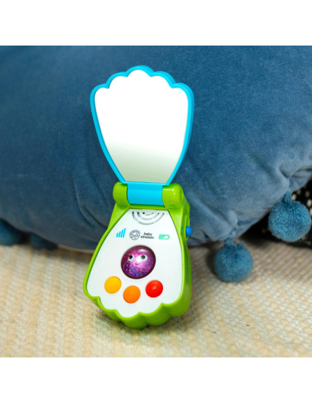 BB-13146,Baby Einstein - Jucarie muzicala telefon, "Ocean Explorers Shell"