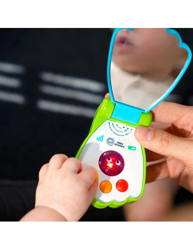 BB-13146,Baby Einstein - Jucarie muzicala telefon, "Ocean Explorers Shell"