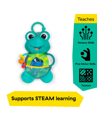 BB-13156,Baby Einstein - Jucarie interactiva de plus, "Ocean Explorers Neptune"