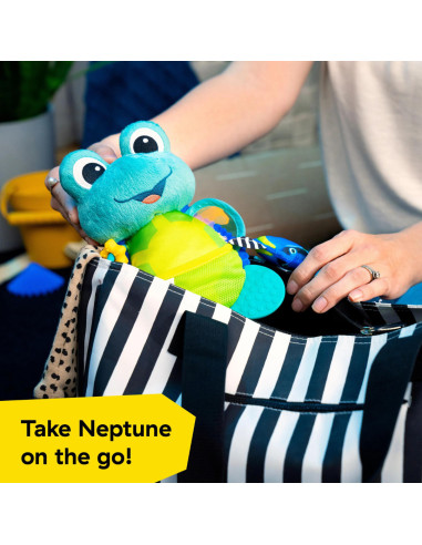 BB-13156,Baby Einstein - Jucarie interactiva de plus, "Ocean Explorers Neptune"
