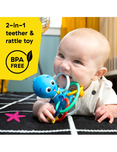 BB-13157,Baby Einstein - Jucarie de dentitie si alinare, "Ocean Explorers Opus"
