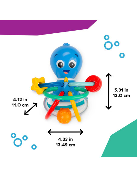 BB-13157,Baby Einstein - Jucarie de dentitie si alinare, "Ocean Explorers Opus"