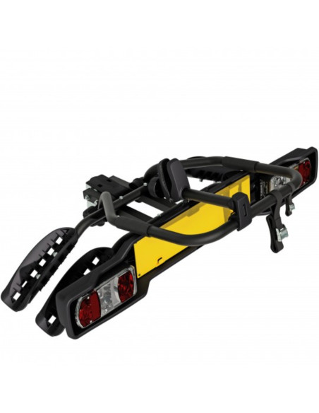 P669N,Suport 2 biciclete Peruzzo Siena 669N cu prindere pe carligul de remorcare, Negru