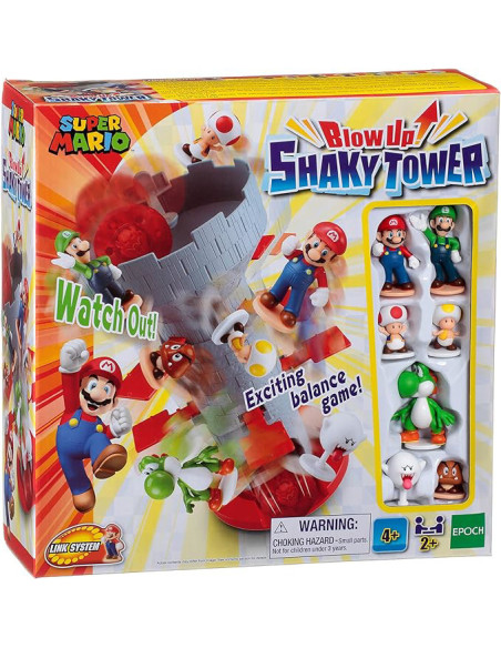 SM7356,Joc de indemanare Super Mario - Shaky Tower