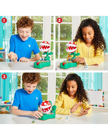 SM7357,Joc de societate Super Mario - Piranha Plant Escape