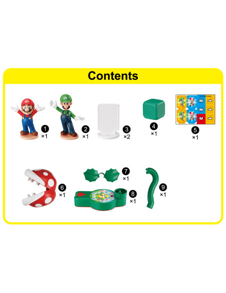 SM7357,Joc de societate Super Mario - Piranha Plant Escape